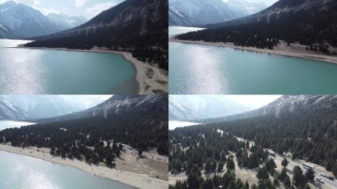 西藏然乌湖实拍素材