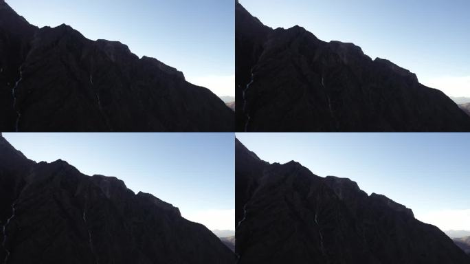 高峰 气势磅礴 冬天 旅游 峡谷风貌
