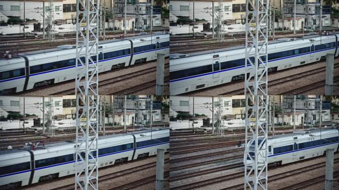 【正版素材】高铁和谐号列车3712