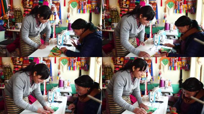 纺织合作社 织布厂 制衣厂 缝纫机