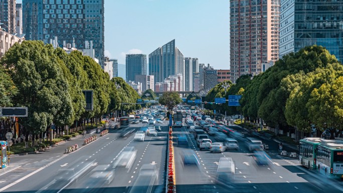 昆明北市区交通延时