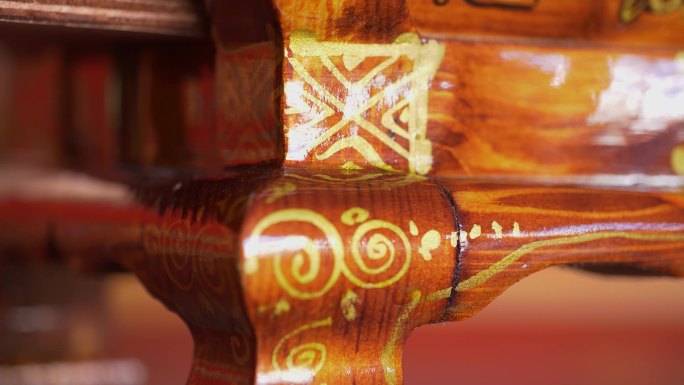 木质材料 木质家具 西藏藏族桌