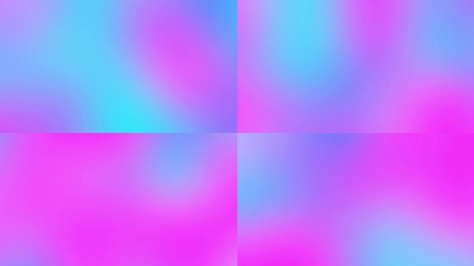 6K淡雅蓝粉融合色彩变化流光溢彩无缝循环
