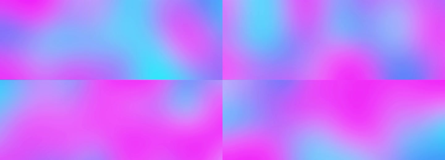 6K淡雅蓝粉融合色彩变化流光溢彩无缝循环