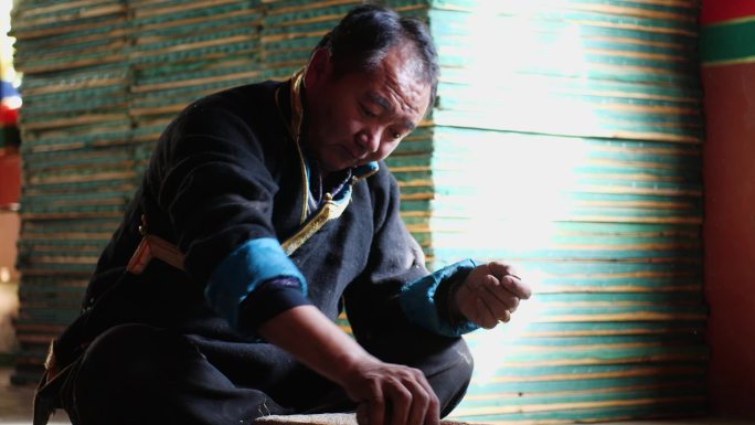 匠人精神 手工艺 藏族农民 藏族匠人