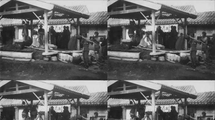 20年代 北京城内排队取水