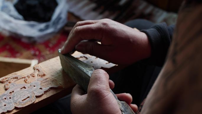 印刷 古代年画印刷 雕刀 雕刀工具包