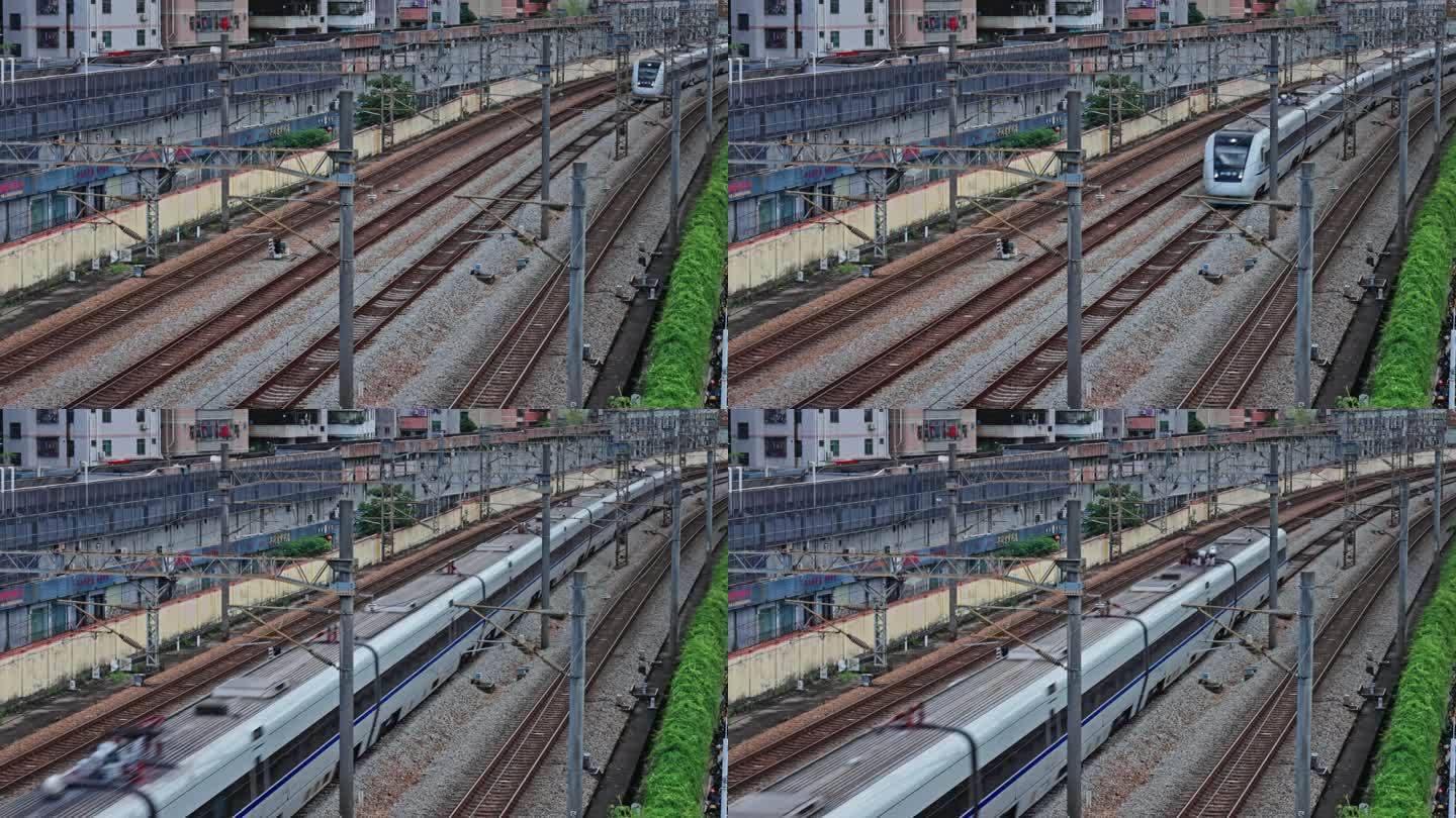 【正版素材】高铁和谐号列车3742