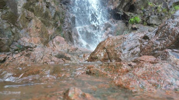 天然山泉水  泉水叮咚  溪流升格