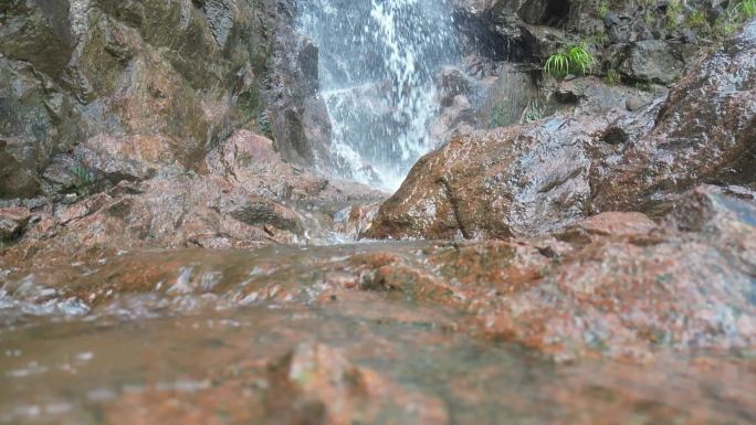 天然山泉水  泉水叮咚  溪流升格