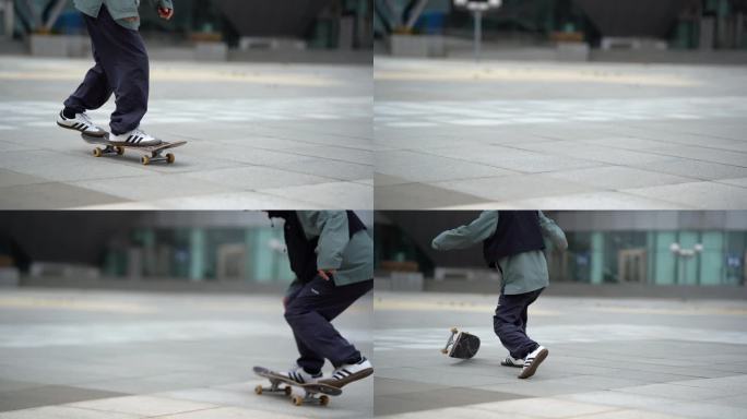 滑板少年街头文化