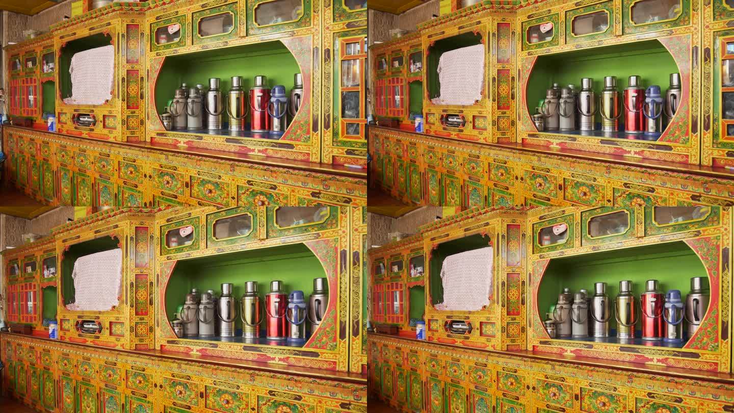 西藏古典家具 藏箱 藏柜箱子 家具摆件
