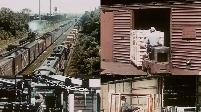 50年代铁路运输 铁路货物 铁路货物中转