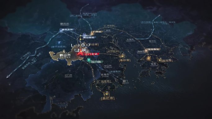 粤港澳地图
