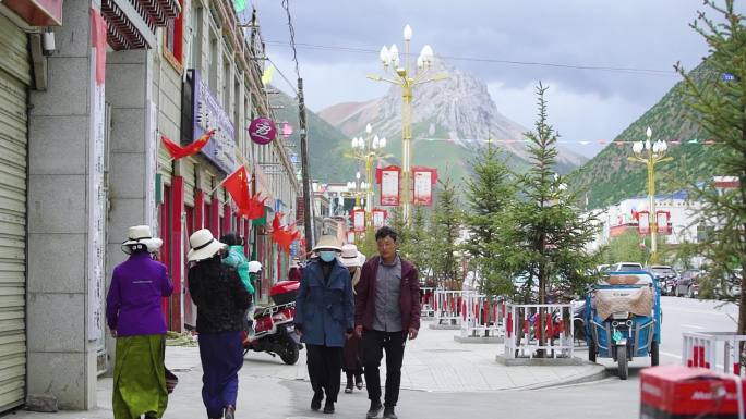 幸福生活 小康社会 县城 西藏人口 藏族