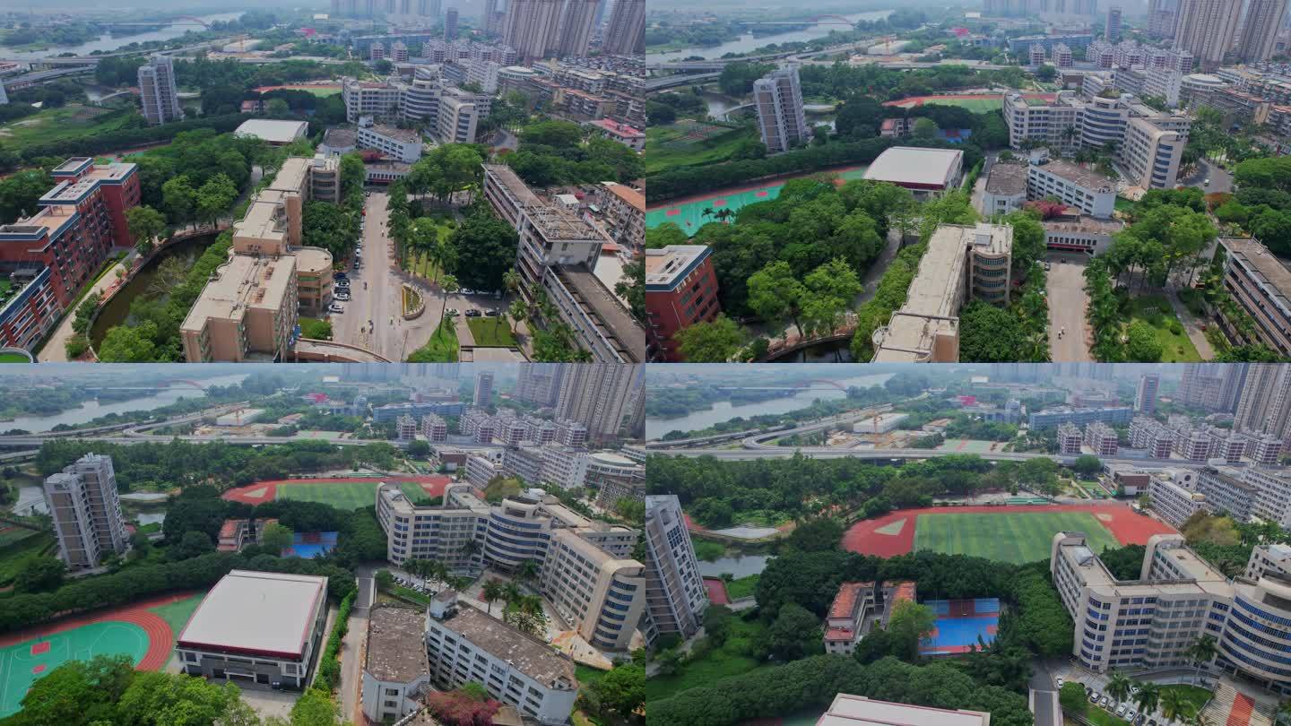 航拍漳州闽南师范学院