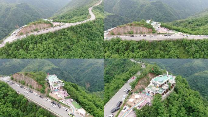 陕西最美骊山公路 秦岭 公路