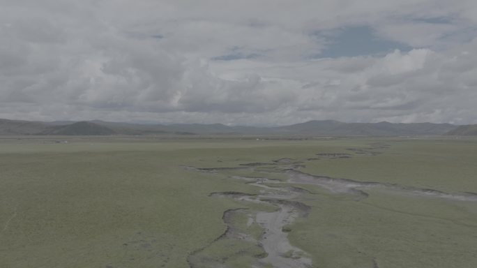 草原湿地溪流