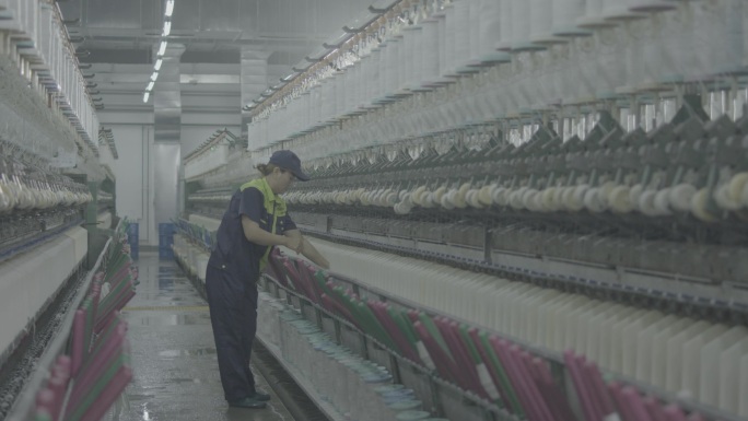 纺织布料工厂生产
