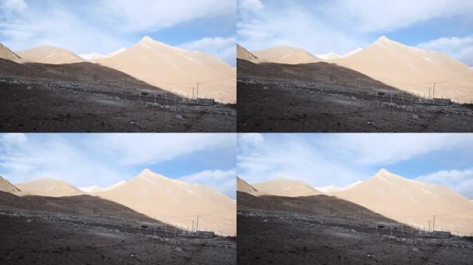 西藏石头房 深山石头房 藏族石头房