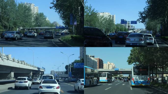 北京市区开车视角