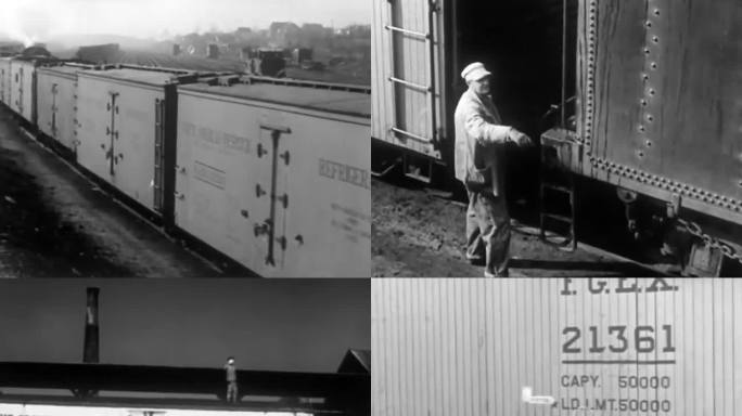 40年代铁路运输 列车  铁路运输