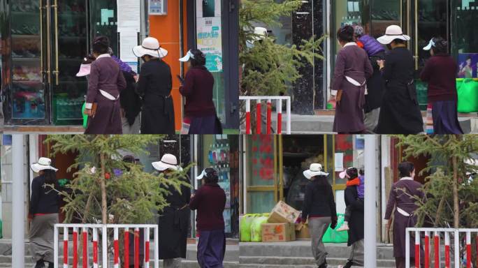 户外 生活方式 西藏步行西藏城市经济恢复
