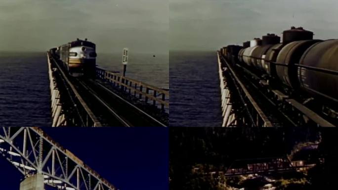50年代各种铁路桥 铁路桥 铁路
