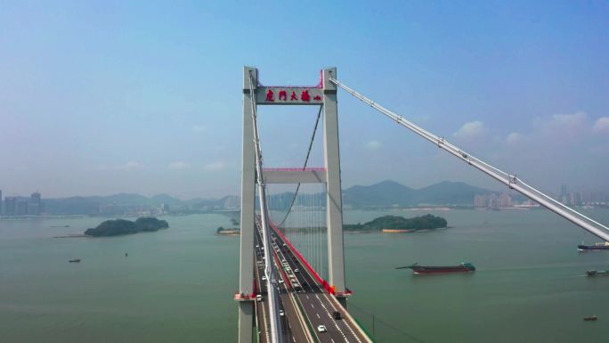 虎门大桥4K航拍图