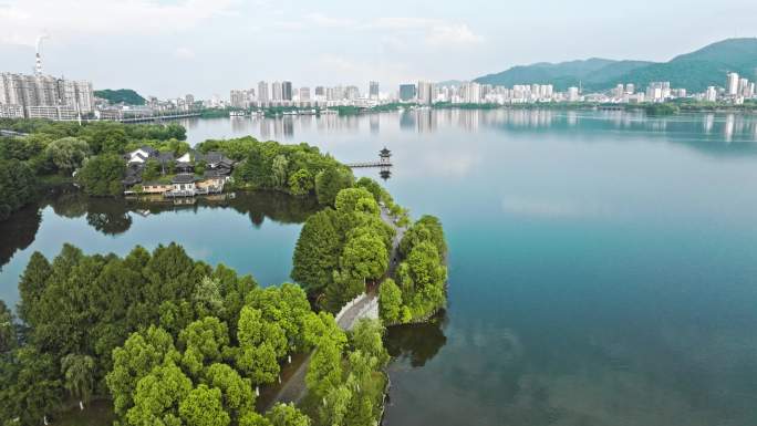 黄石磁湖风光