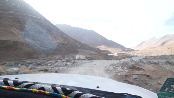 沙漠 穿越 扶贫路上 大山深处 高原藏民