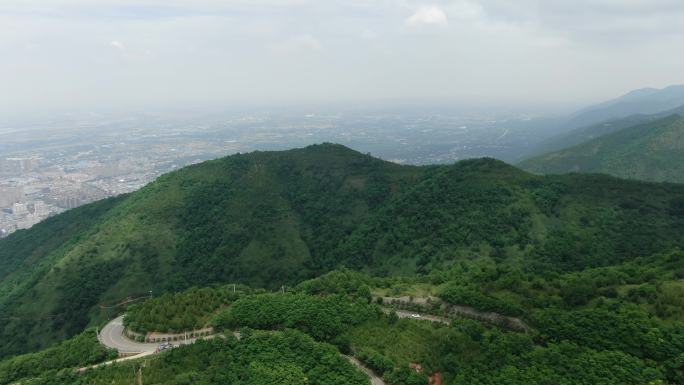 临潼 骊山 最美环山路 日落 航拍