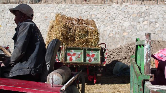 农民交通工具 农村货运工具 拖拉机