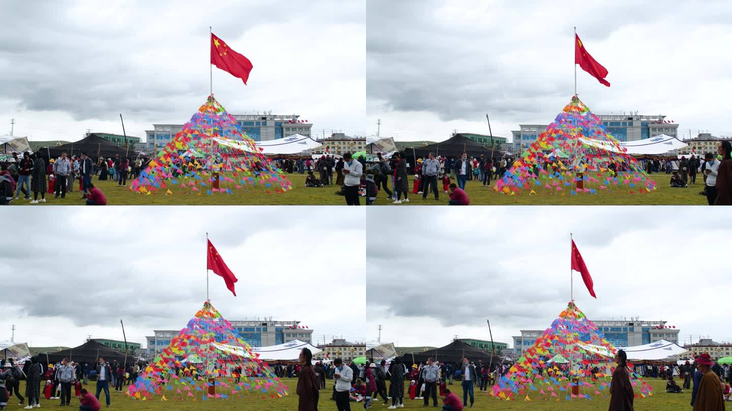 节日花帐篷 节庆的日子 欢喜的日子