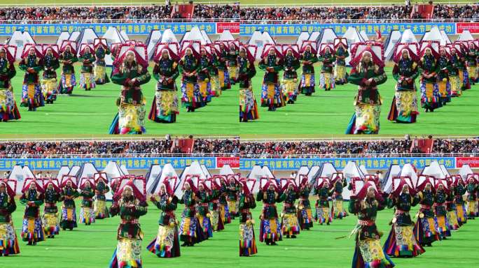 藏南旅游 高原旅游 赛马节 西藏 舞蹈