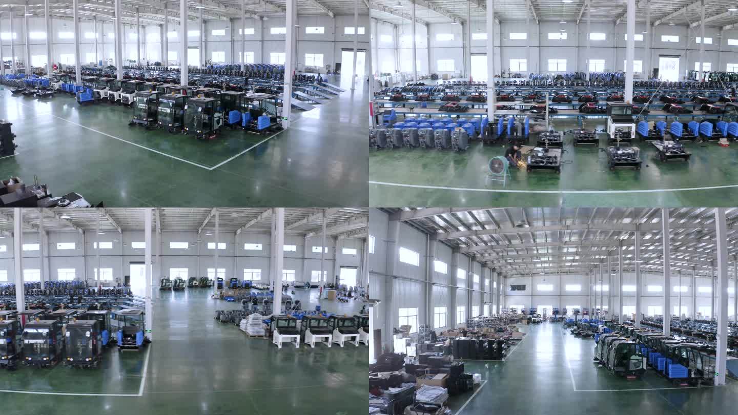 工厂 洗地机 芜湖 生产线 宣传片