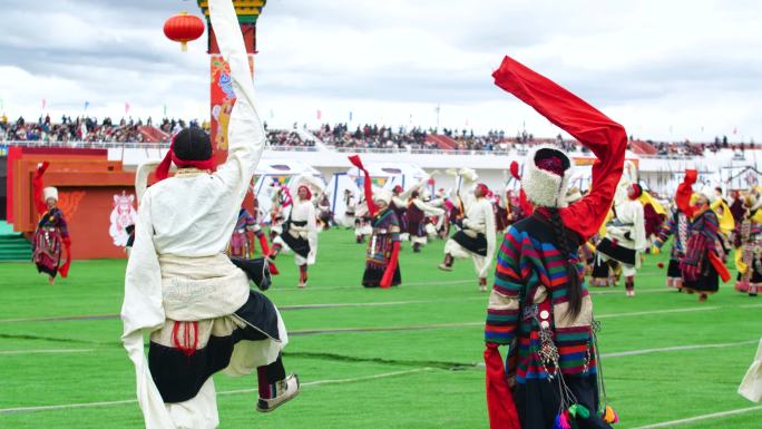 高原牧区 高原节日 草原节日 藏族节日