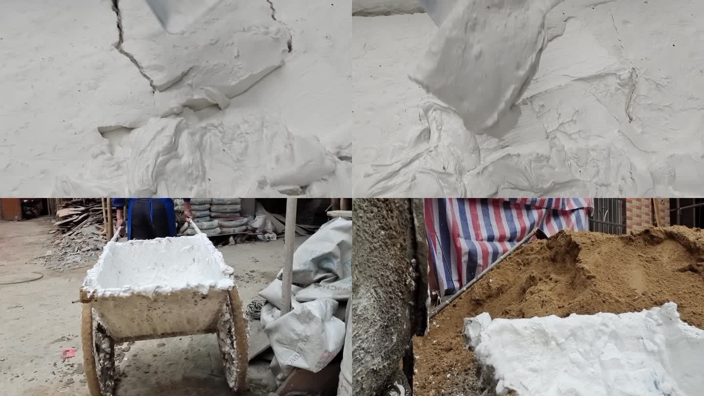 石灰膏石灰浆基建用料石灰粉沏墙原料