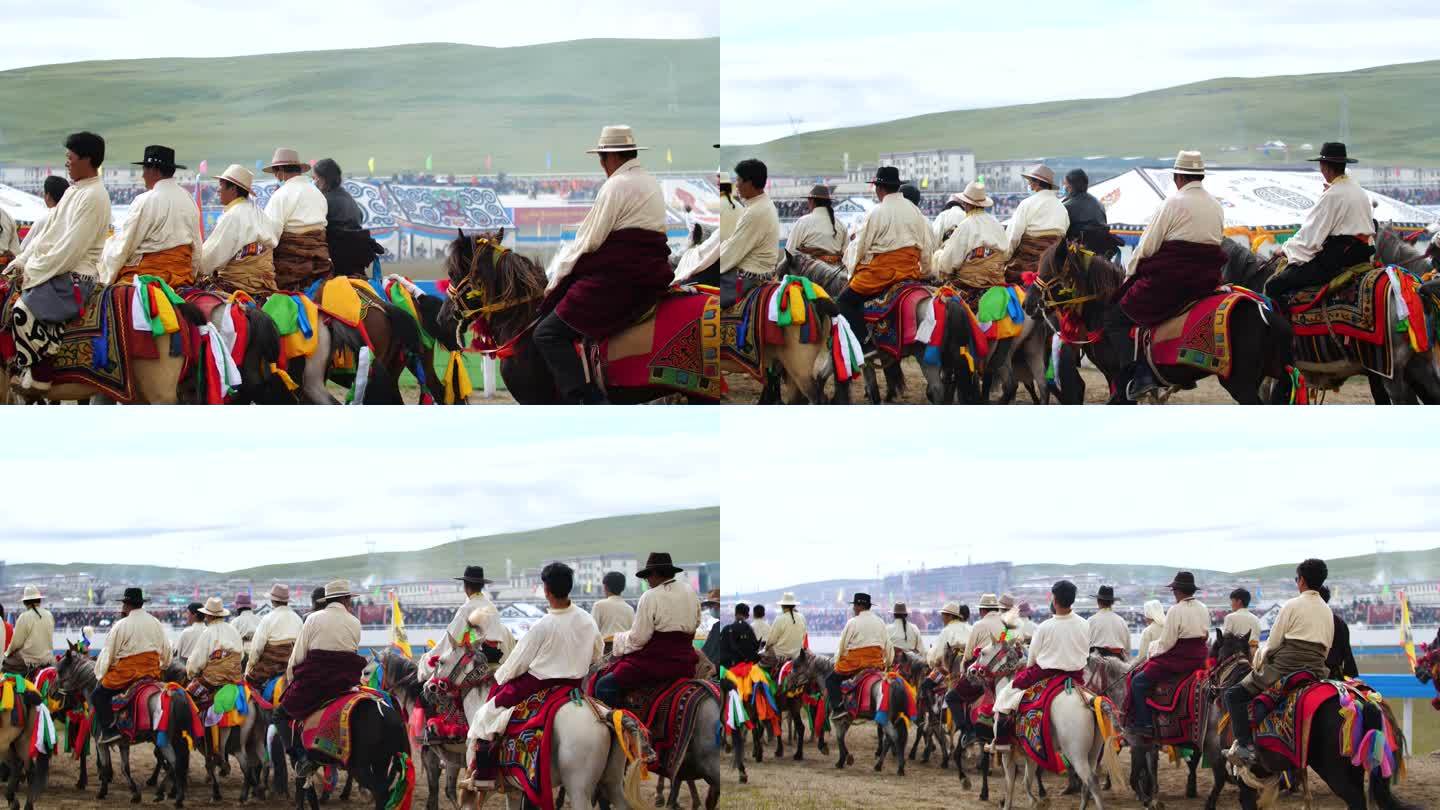 羌塘文化 户外 藏族 骑马 赛马 赛事