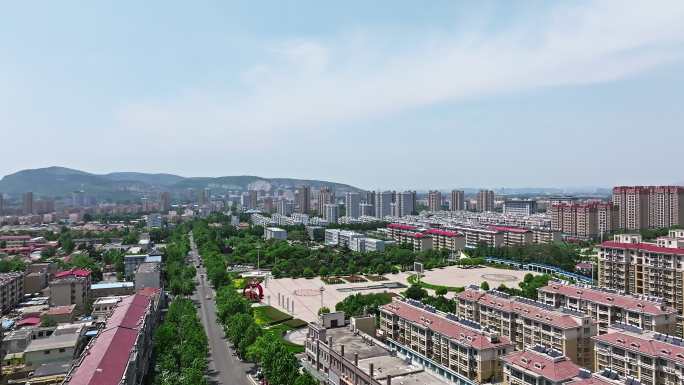 枣庄市峄城区政府航拍