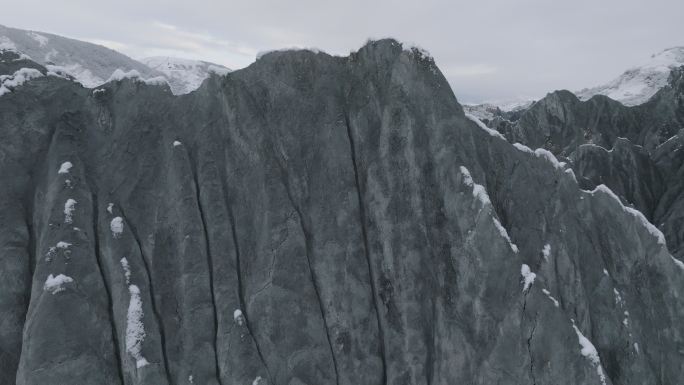 四川甘孜墨石公园 雪景