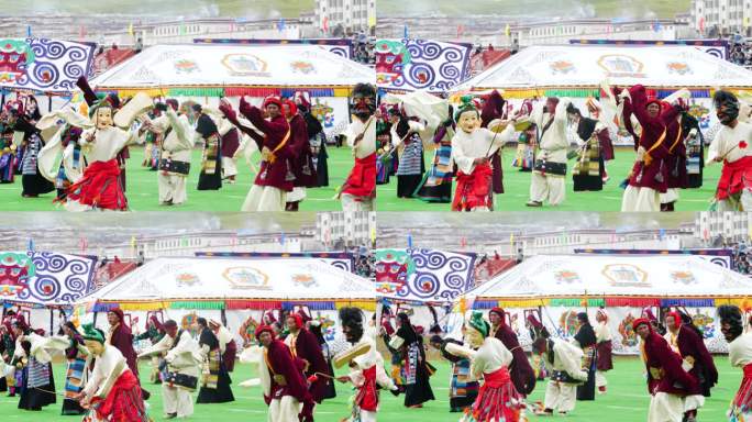 西藏舞蹈 跳舞 民族舞蹈 高原活动