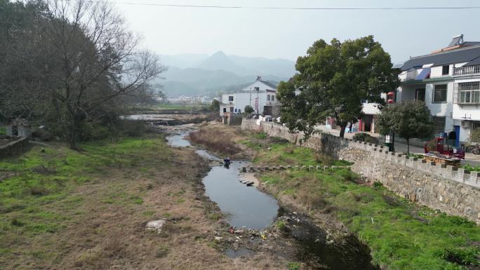 小桥流水乡村风光