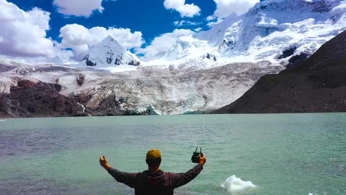 风光 光影 萨普冰川 萨普神山 萨普冰川