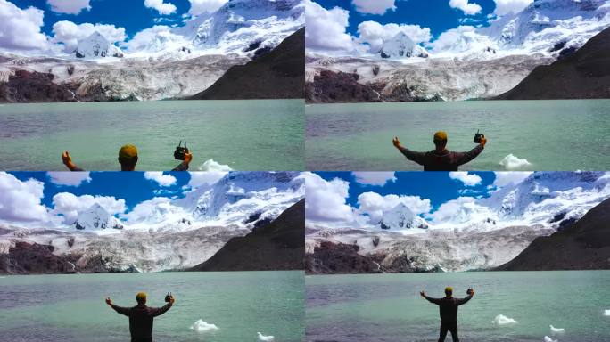 风光 光影 萨普冰川 萨普神山 萨普冰川