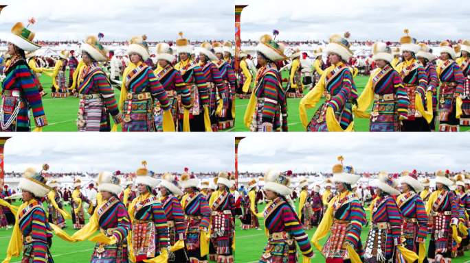 户外舞蹈 藏族化 羌塘文化 草原文化