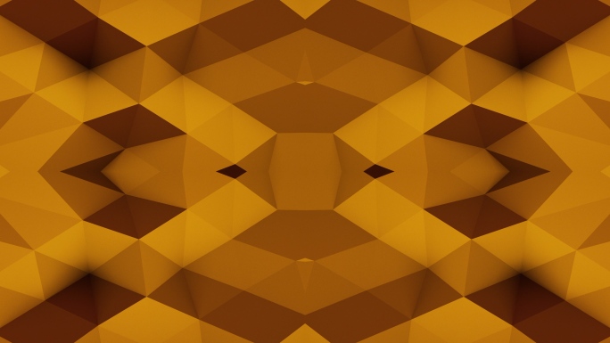 【4K时尚背景】姜黄空间色块几何图形装饰