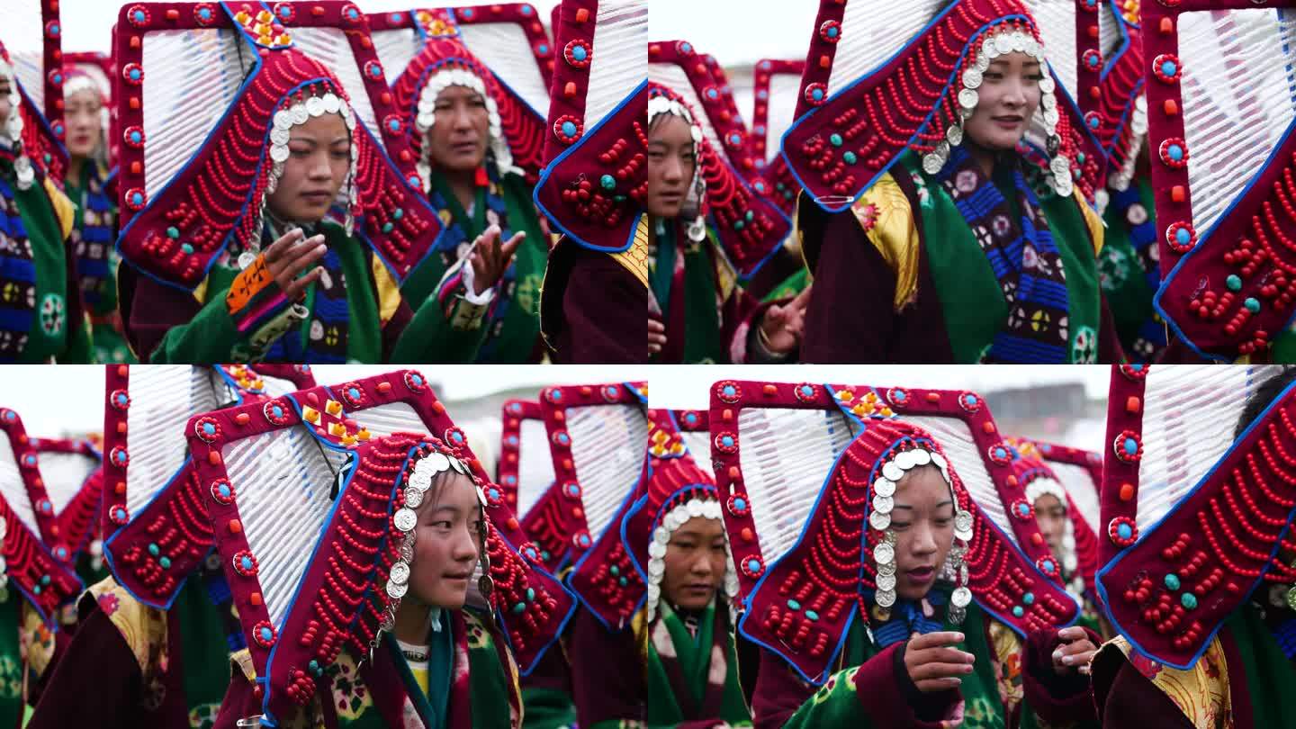 高原舞蹈 藏族艺术团 藏族服饰吊坠