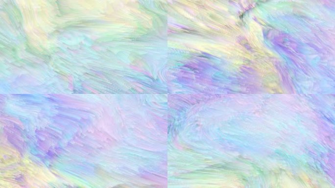 抽象艺术海浪涌动粒子背景短片投影4305