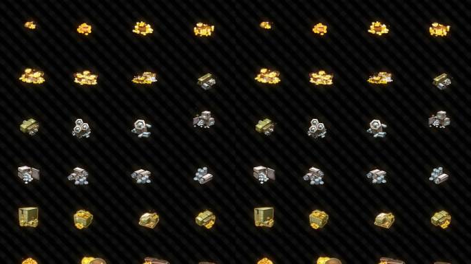 36种金币宝箱